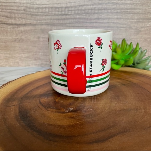 Starbucks ban.do Limited Edition Rose Floral 12 oz Mug - Picture 7 of 7